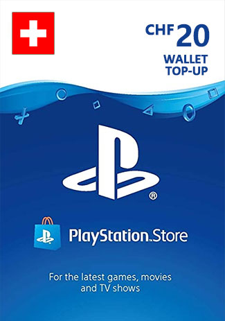 PSN 20 EUR (CH) - PlayStation Network Gift Card 