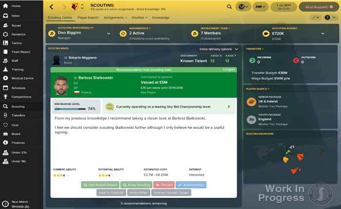 Football Manager 2018 Limited Edition (PC) EU Version