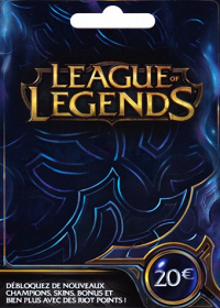 

League of Legends 20 Euro Prepaid RP Card EU