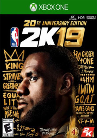 Official NBA 2K19 20th Anniversary Edition (Xbox One Download Code)