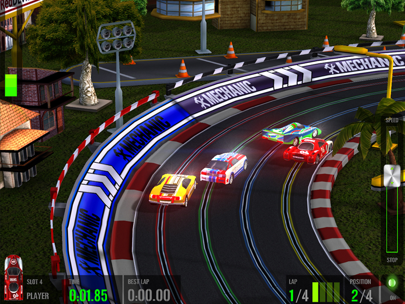 

HTR+ Slot Car Simulation