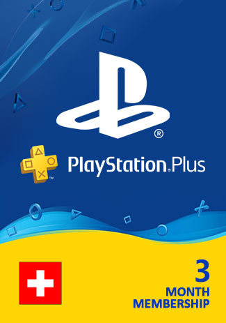 Official PSN Plus 90 Days (CH) - PlayStation Plus 3 Month