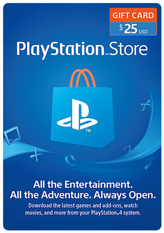 

PSN 25 USD (US) - PlayStation Network Gift Card