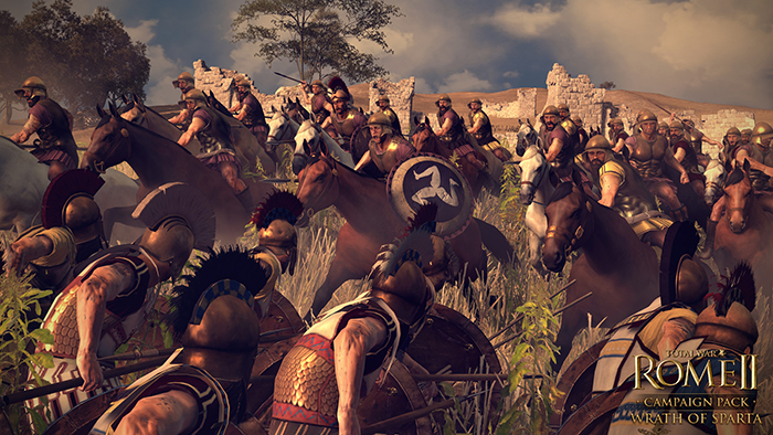 Official Total War: ROME II - Wrath of Sparta DLC (PC)