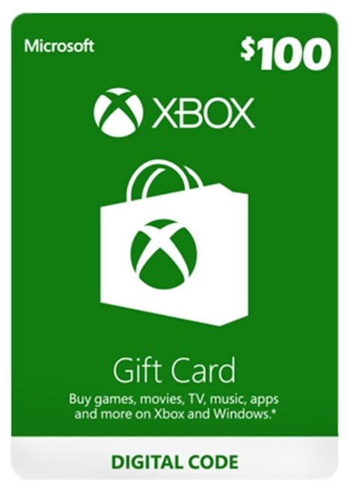 

Xbox Live 100 USD Gift Card