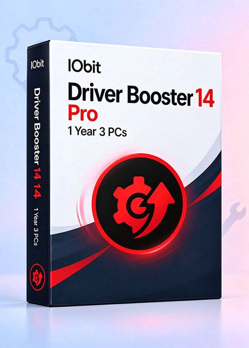 gamesdeal, IObit Driver Booster 14 Pro 1 Year 3 PCs CD Key Global