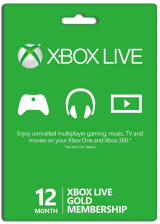 Official Xbox Live Gold – 12 Monate (Xbox 360/Xbox One/EU)