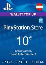 Official PSN 10 EUR (AT) - PlayStation Network Gift Card