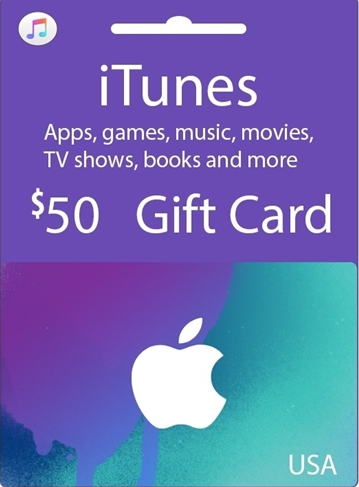 

Apple iTunes $50 Gutschein-Code US iPhone Store