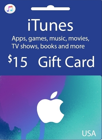 Official Apple iTunes $15 Gutschein-Code US iPhone Store