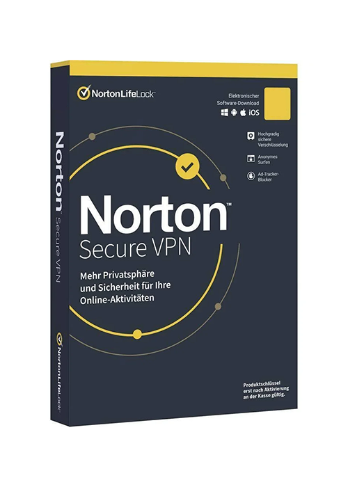 Norton Secure VPN US Version 5 Devices 1 Year CD Key
