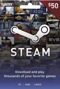 

Steam Game Card 50 USD