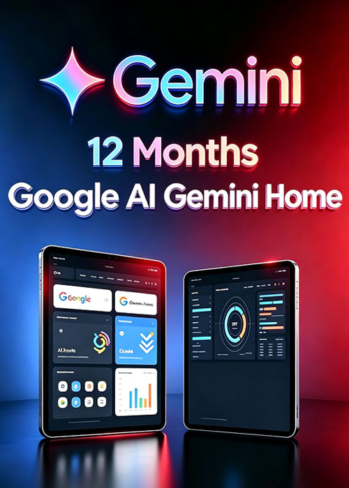 gamesdeal, Google AI Gemini Home 12 Months (Family Share)